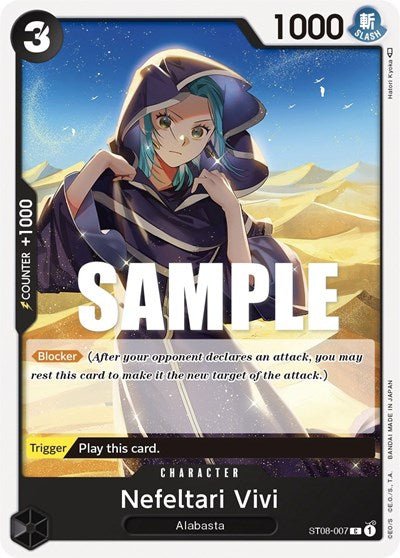 Nefeltari Vivi (Starter Deck 8: Monkey.D.Luffy) Near Mint - Nick Nack's Full Frontal Attack