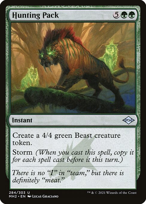 Hunting Pack (Foil Etched) (Modern Horizons 2) Near Mint Foil