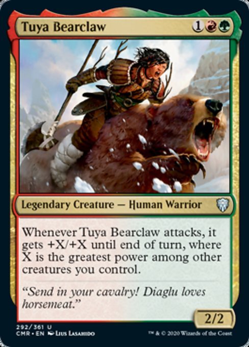 Tuya Bearclaw (Commander Legends) Near Mint - Nick Nack's Full Frontal Attack