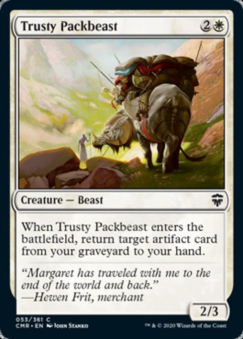 Trusty Packbeast (Commander Legends) Near Mint - Nick Nack's Full Frontal Attack
