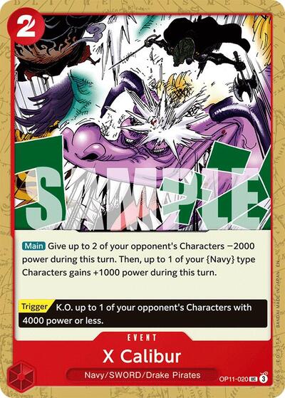 X Calibur (A Fist of Divine Speed) Near Mint - Nick Nack's Full Frontal Attack
