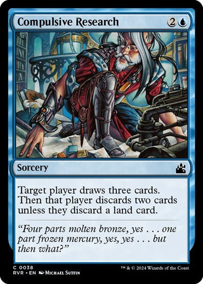 Compulsive Research (Ravnica Remastered) Near Mint - Nick Nack's Full Frontal Attack