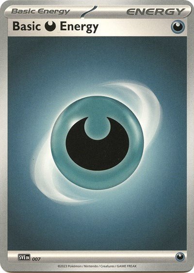 Basic Darkness Energy (Scarlet and Violet: Base Set) Near Mint - Nick Nack's Full Frontal Attack