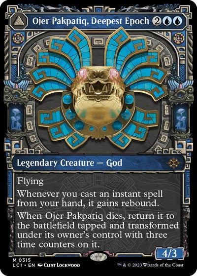 Ojer Pakpatiq, Deepest Epoch (Showcase) (The Lost Caverns of Ixalan) Near Mint Foil