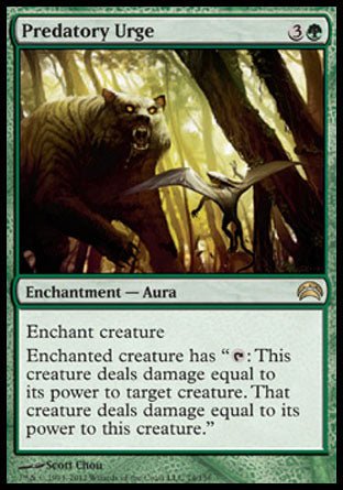 Predatory Urge (Planechase 2012) Near Mint - Nick Nack's Full Frontal Attack