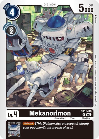 Mekanorimon (Starter Deck 15: Dragon of Courage) Near Mint - Nick Nack's Full Frontal Attack