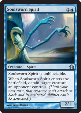 Soulsworn Spirit (Return to Ravnica) Near Mint - Nick Nack's Full Frontal Attack