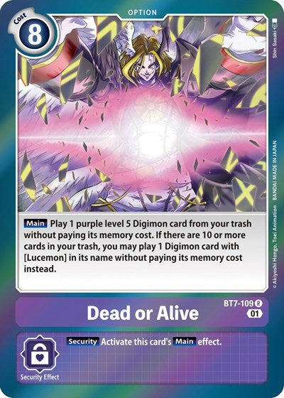 Dead or Alive (The Next Adventure) Near Mint Foil