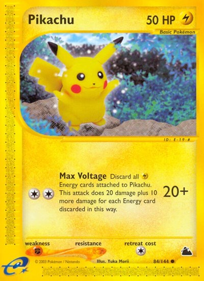 Pikachu (Skyridge) Light Play