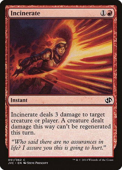 Incinerate (Duel Decks: Anthology) Near Mint