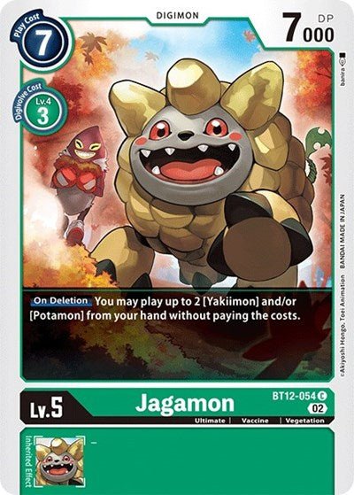 Jagamon (Across Time) Near Mint - Nick Nack's Full Frontal Attack