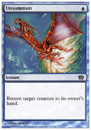 Unsummon (8th Edition) Near Mint - Nick Nack's Full Frontal Attack
