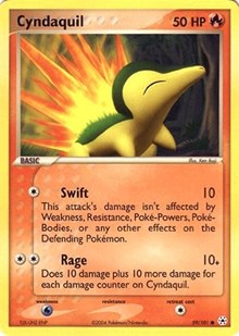 Cyndaquil (EX Battle Stadium) Light Play