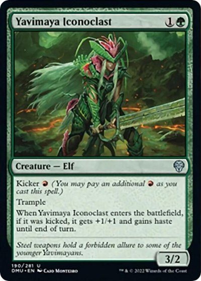 Yavimaya Iconoclast (Dominaria United) Near Mint - Nick Nack's Full Frontal Attack