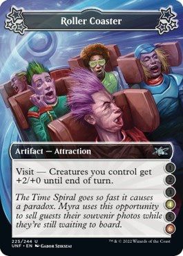 Roller Coaster (4-6) (Unfinity) Near Mint - Nick Nack's Full Frontal Attack