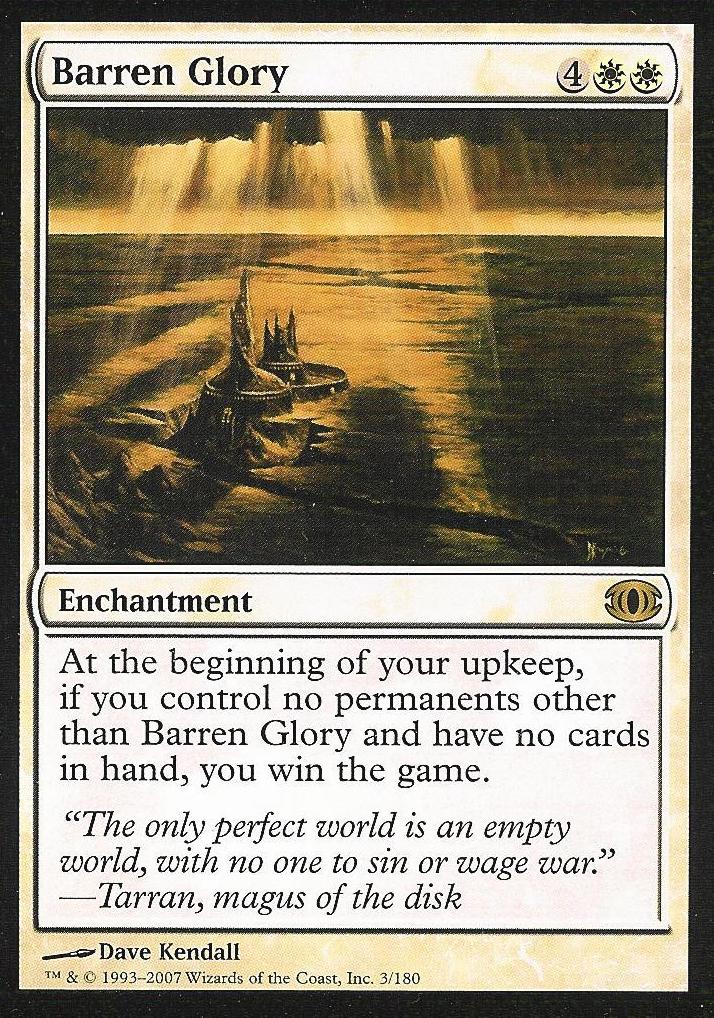 Barren Glory (Futuresight) Near Mint - Nick Nack's Full Frontal Attack
