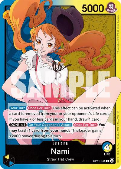 Nami (041) (A Fist of Divine Speed) Near Mint