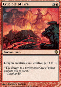 Crucible of Fire (Shards of Alara) Near Mint