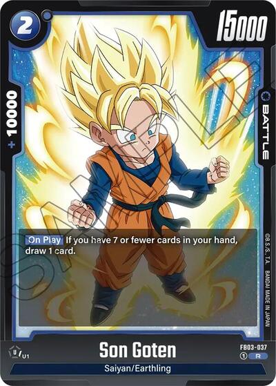 Son Goten (Raging Roar) Near Mint Holofoil