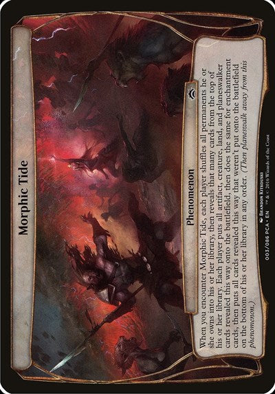 Morphic Tide (Planechase Anthology) (Oversize Cards) Near Mint