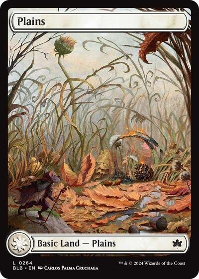 Plains (0264) (Bloomburrow) Near Mint - Nick Nack's Full Frontal Attack
