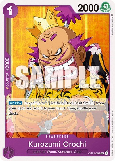 Kurozumi Orochi (Romance Dawn) Near Mint - Nick Nack's Full Frontal Attack