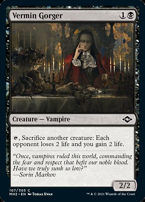 Vermin Gorger (Modern Horizons 2) Near Mint - Nick Nack's Full Frontal Attack