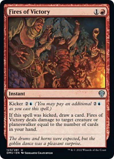 Fires of Victory (Dominaria United) Near Mint - Nick Nack's Full Frontal Attack