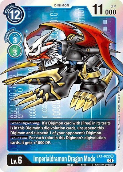 Imperialdramon Dragon Mode (Classic Collection) Near Mint Foil - Nick Nack's Full Frontal Attack