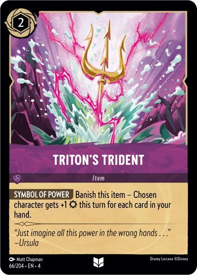 Triton's Trident (Ursula's Return) Near Mint - Nick Nack's Full Frontal Attack