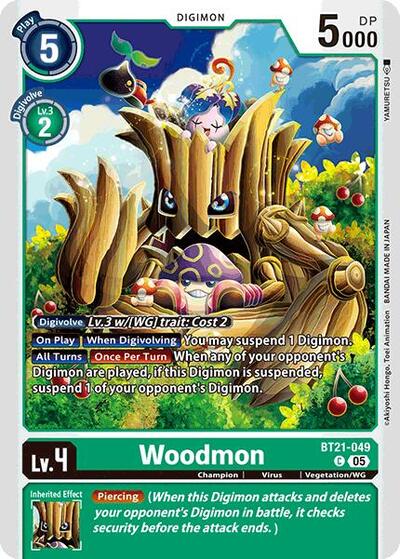 Woodmon (World Convergence) Near Mint - Nick Nack's Full Frontal Attack