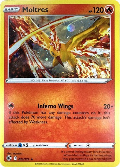 Moltres (Cosmos Holo) (Miscellaneous Cards & Products) Near Mint Holofoil - Nick Nack's Full Frontal Attack