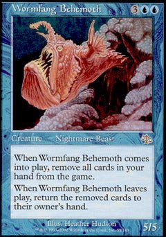 Wormfang Behemoth (Judgment) Light Play - Nick Nack's Full Frontal Attack