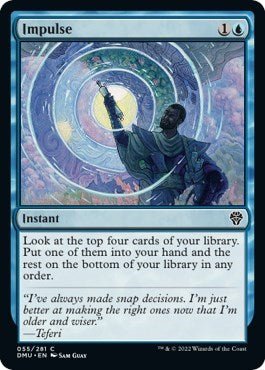 Impulse (Dominaria United) Near Mint - Nick Nack's Full Frontal Attack
