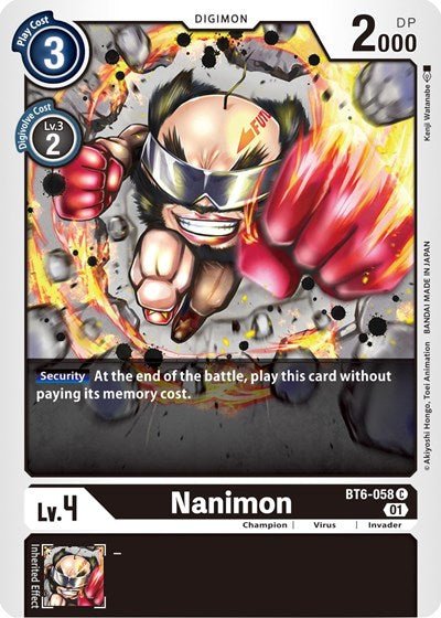 Nanimon (Double Diamond) Near Mint - Nick Nack's Full Frontal Attack