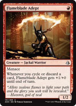 Flameblade Adept (Amonkhet) Near Mint - Nick Nack's Full Frontal Attack