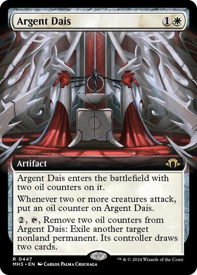 Argent Dais (Extended Art) (Modern Horizons 3) Near Mint - Nick Nack's Full Frontal Attack