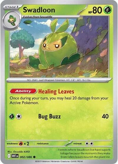 Swadloon (SV: White Flare) Near Mint - Nick Nack's Full Frontal Attack