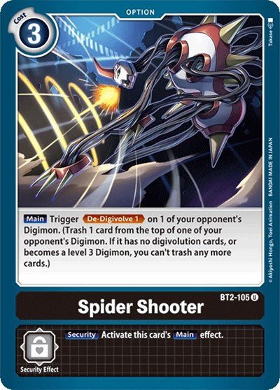 Spider Shooter (Release Special Booster) Near Mint - Nick Nack's Full Frontal Attack