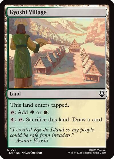 Kyoshi Village (Avatar: The Last Airbender) Near Mint - Nick Nack's Full Frontal Attack