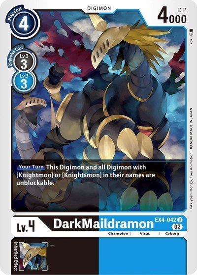 DarkMaildramon (Alternative Being Booster) Near Mint - Nick Nack's Full Frontal Attack