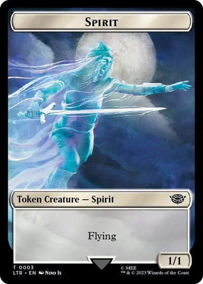 Spirit Token (Universes Beyond: The Lord of the Rings: Tales of Middle-earth) Near Mint