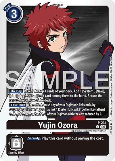 Yujin Ozora (Store Tournament 2026 Vol. 2 Participation Pack) (Digimon Promotion Cards) Near Mint - Nick Nack's Full Frontal Attack