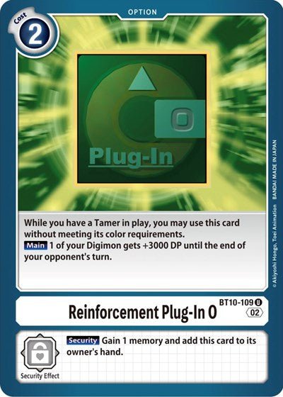 Reinforcement Plug - In 0 (Xros Encounter) Near Mint - Nick Nack's Full Frontal Attack