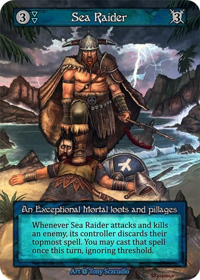 Sea Raider (Alpha) Near Mint