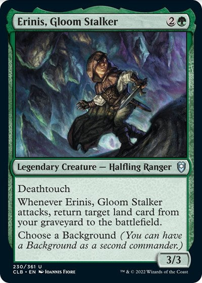 Erinis, Gloom Stalker (Commander Legends: Battle for Baldur's Gate) Near Mint - Nick Nack's Full Frontal Attack