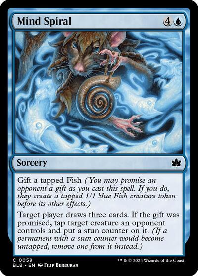 Mind Spiral (Bloomburrow) Near Mint