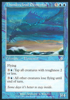 Thundercloud Elemental (Scourge) Near Mint