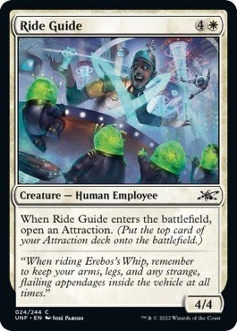 Ride Guide (Unfinity) Near Mint - Nick Nack's Full Frontal Attack