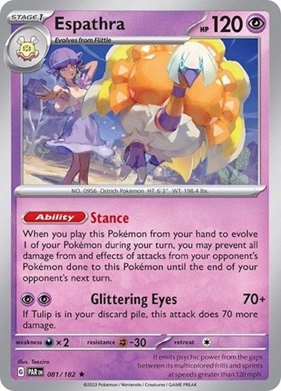 Espathra - 081/182 (Non-Holo) (Deck Exclusives) Near Mint - Nick Nack's Full Frontal Attack